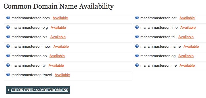 KnowEm domains