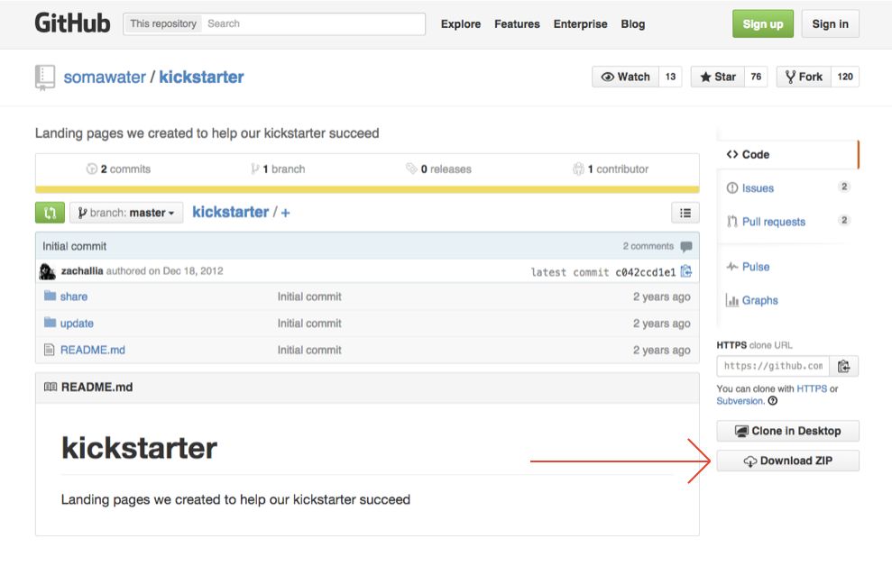 SOMA landing page code