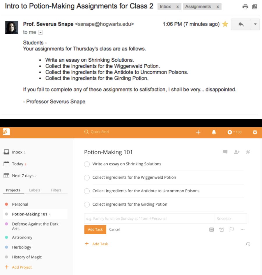 Add Emails to Your To-Do List