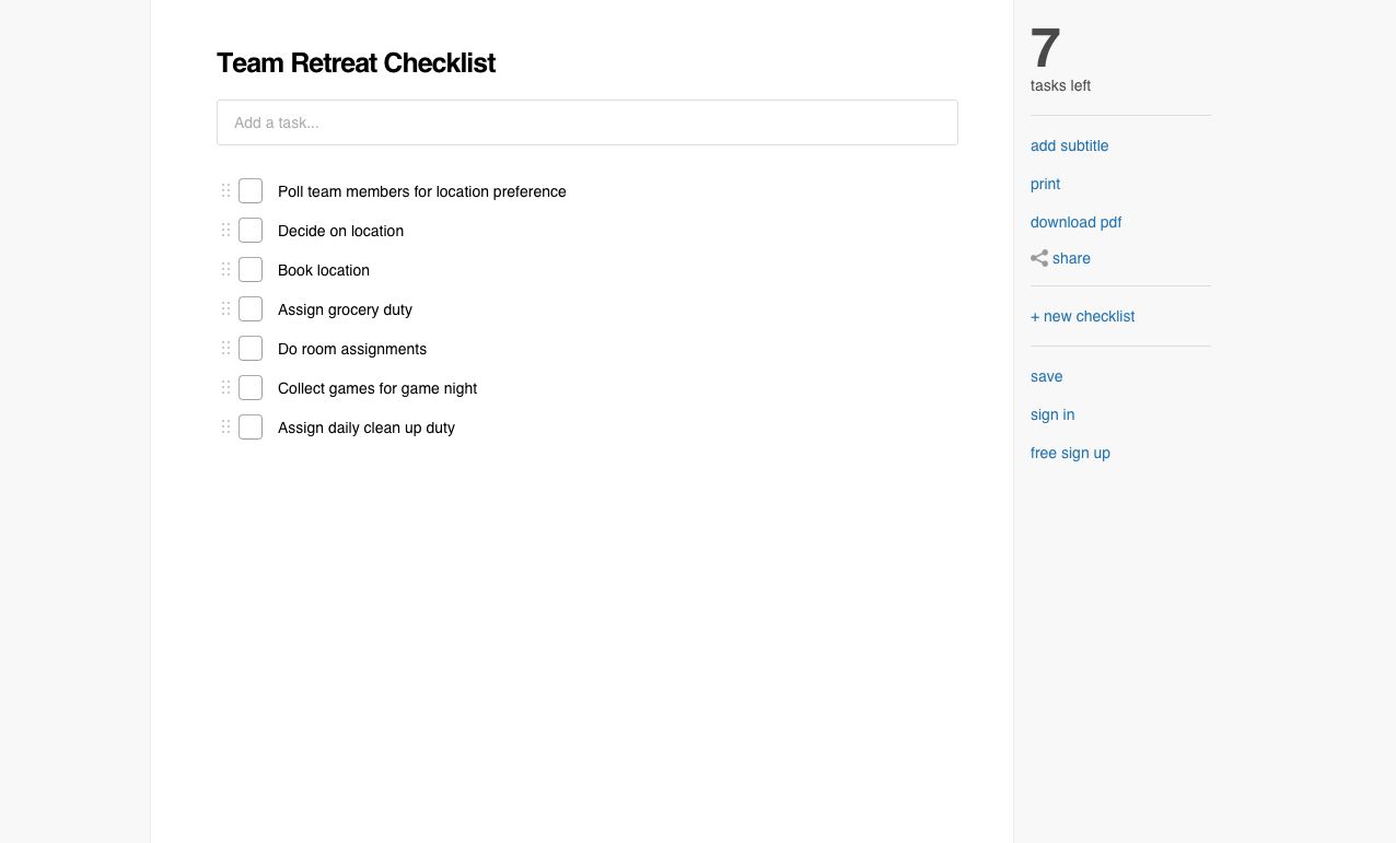Checkli