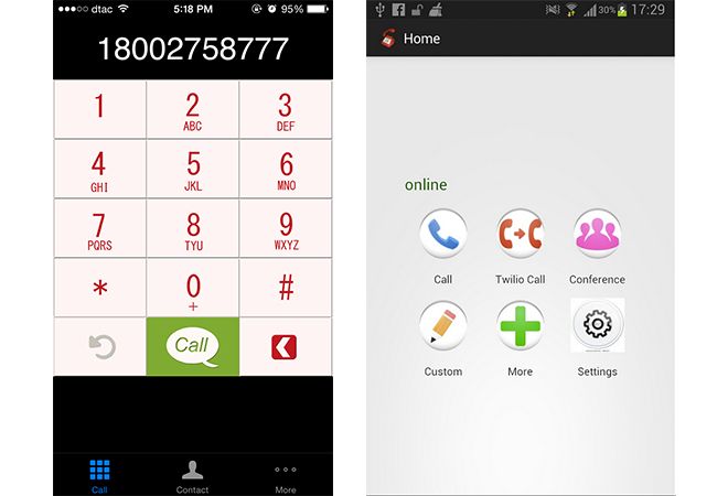Twilio Phone Apps