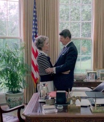 Ronald and Nancy Reagan