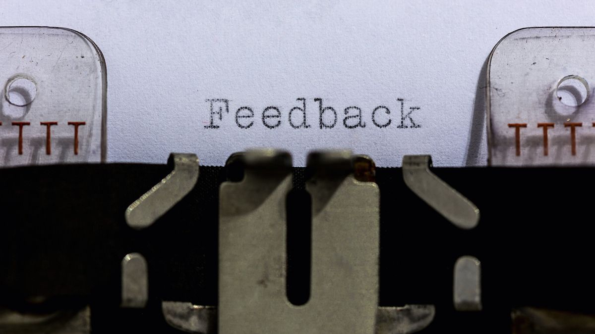 feedback typewriter