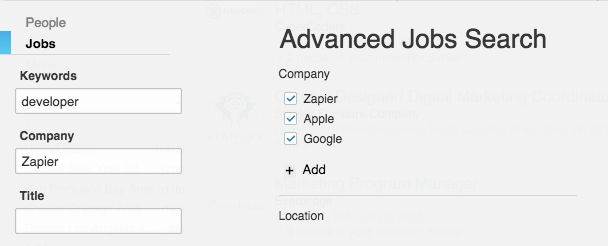 Use LinkedIn to monitor new jobs at your dream company
