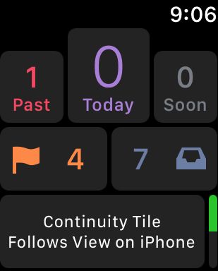 OmniFocus Apple Watch