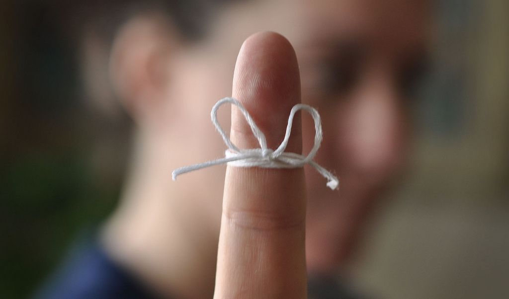 string