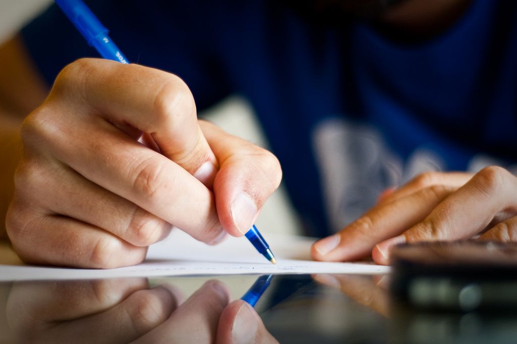 pen and paper