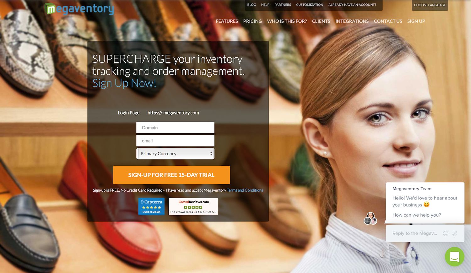 Megaventory Screenshot