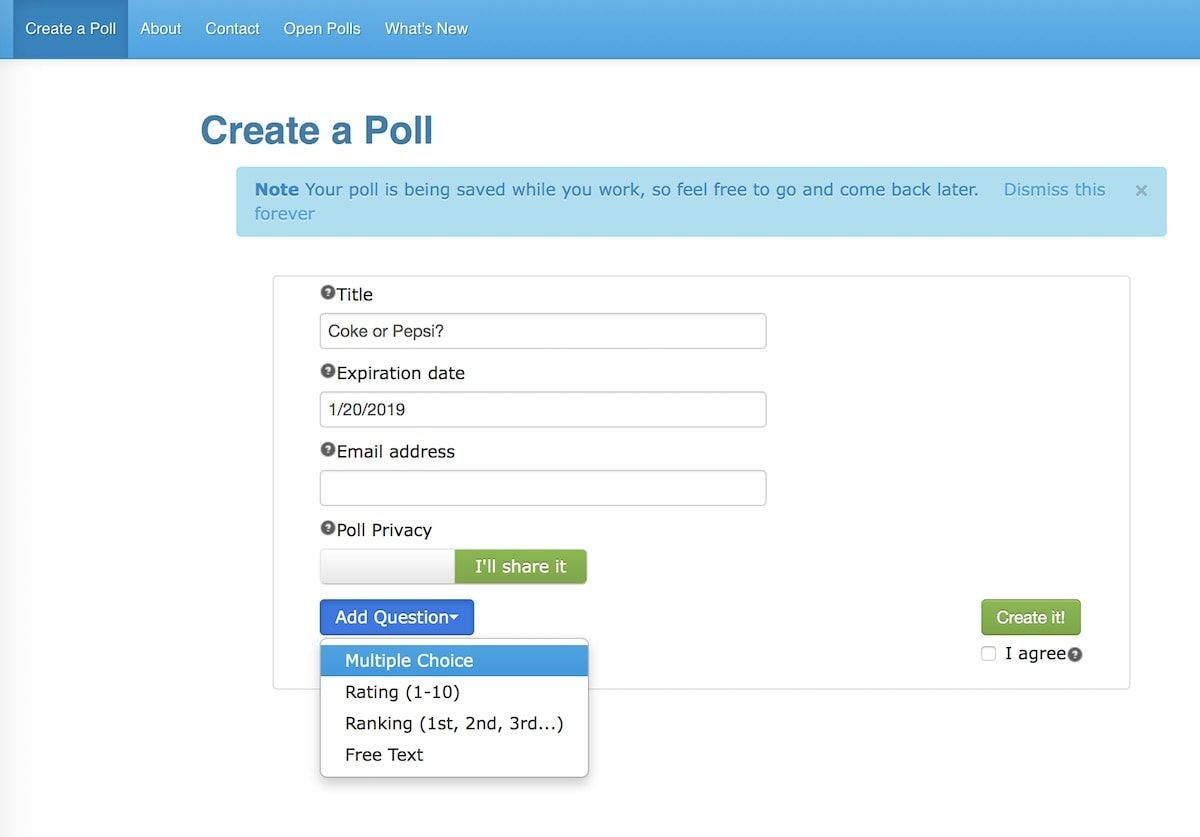 The Best Online Poll Apps And Social Media Polls In 2019 - poll junkie allows you to create simple polls for free without creating an account