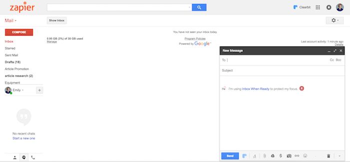 Inbox When Ready