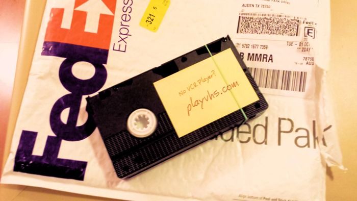 Grasshopper VHS in the mail