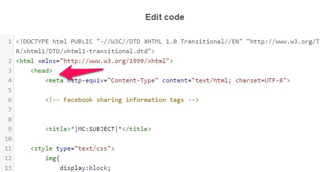 head html document