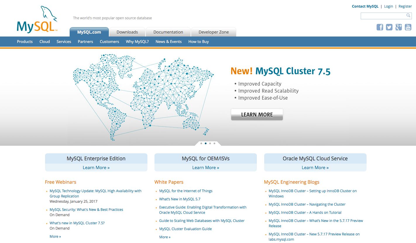 MySQL Screenshot