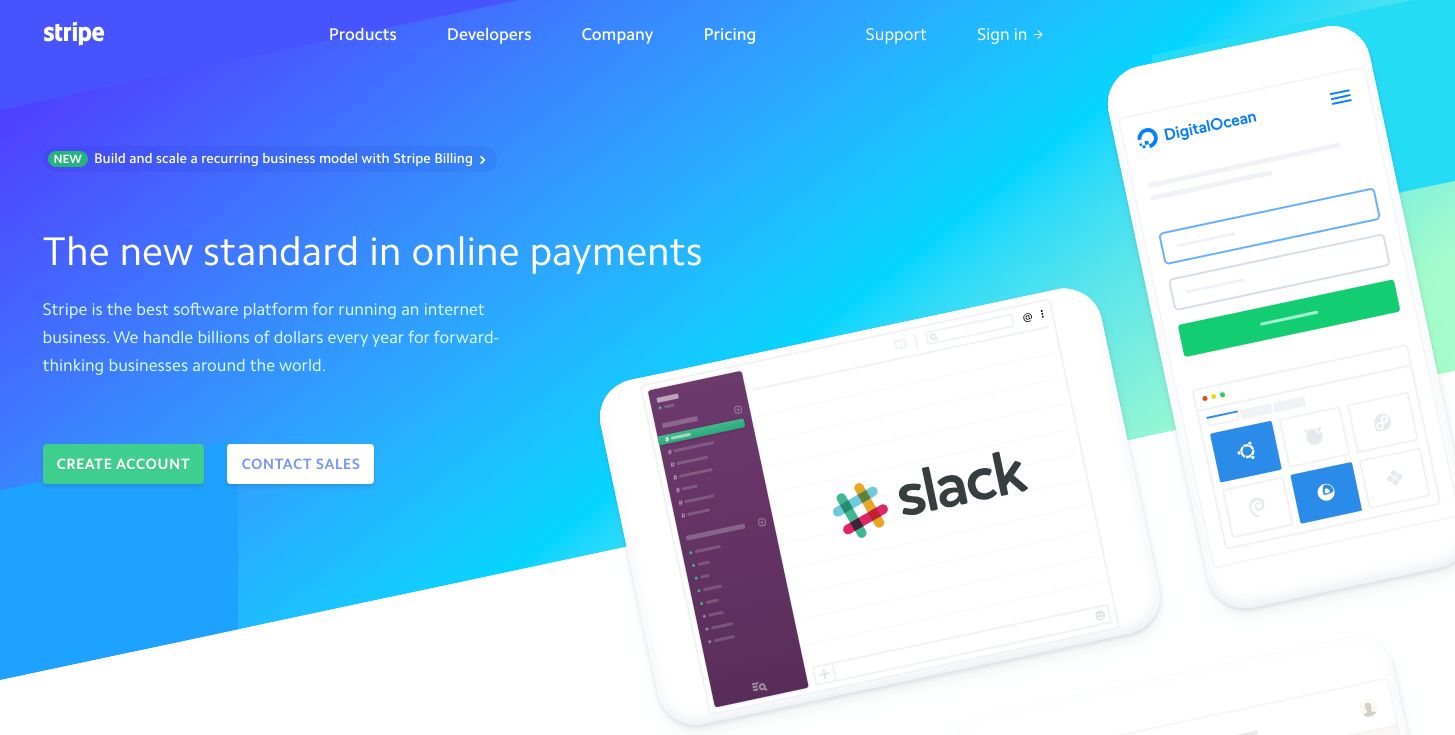 Stripe Screenshot