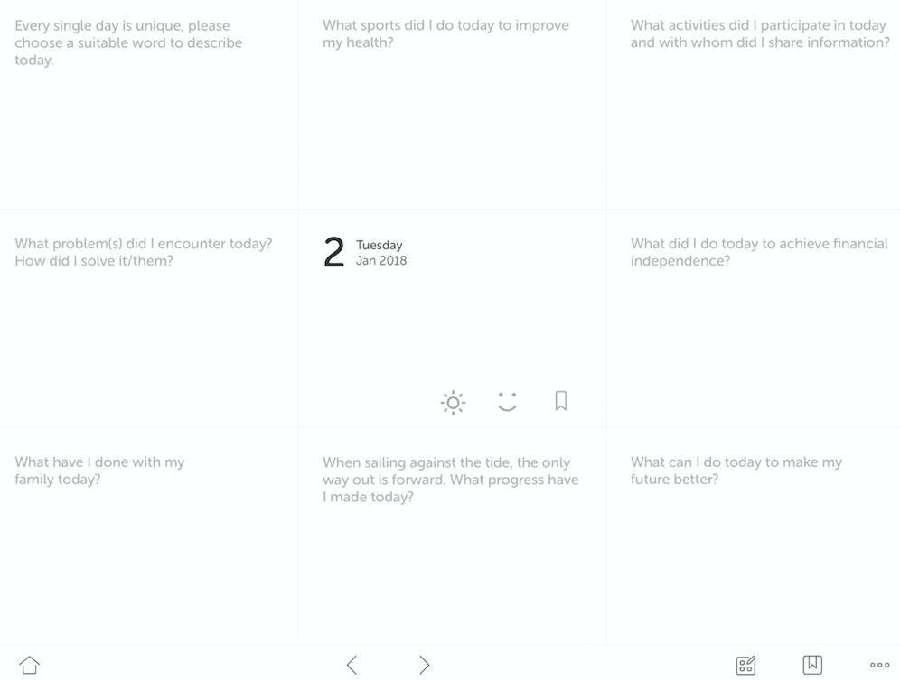 Grid Diary screenshot