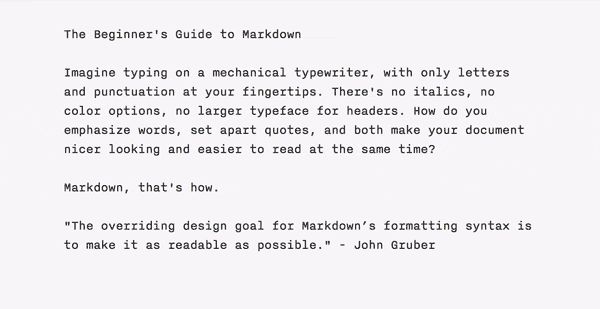 Markdown