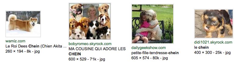 Google Images search