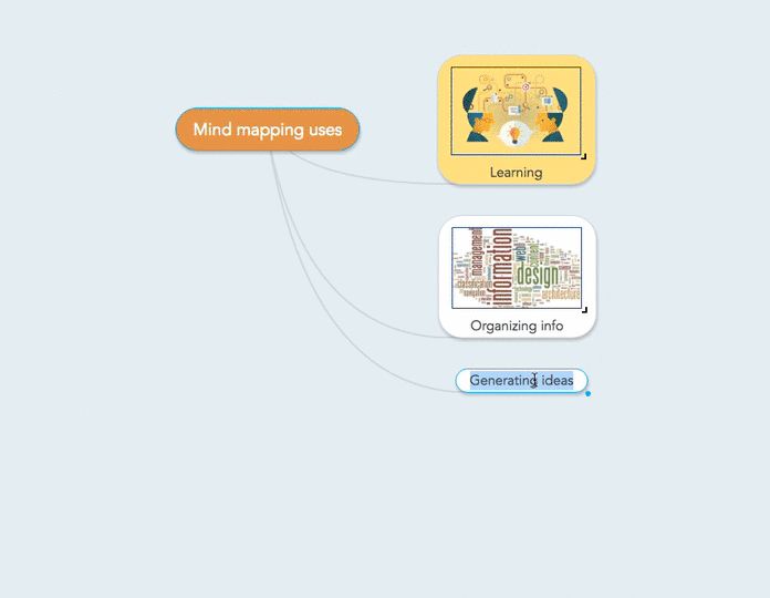 Add more detail to your mind map