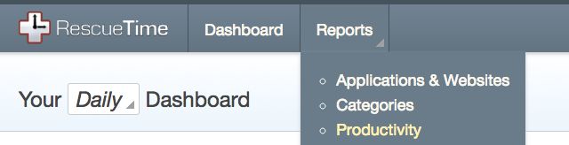 RescueTime productivity reports
