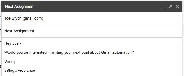 gmail hashtags