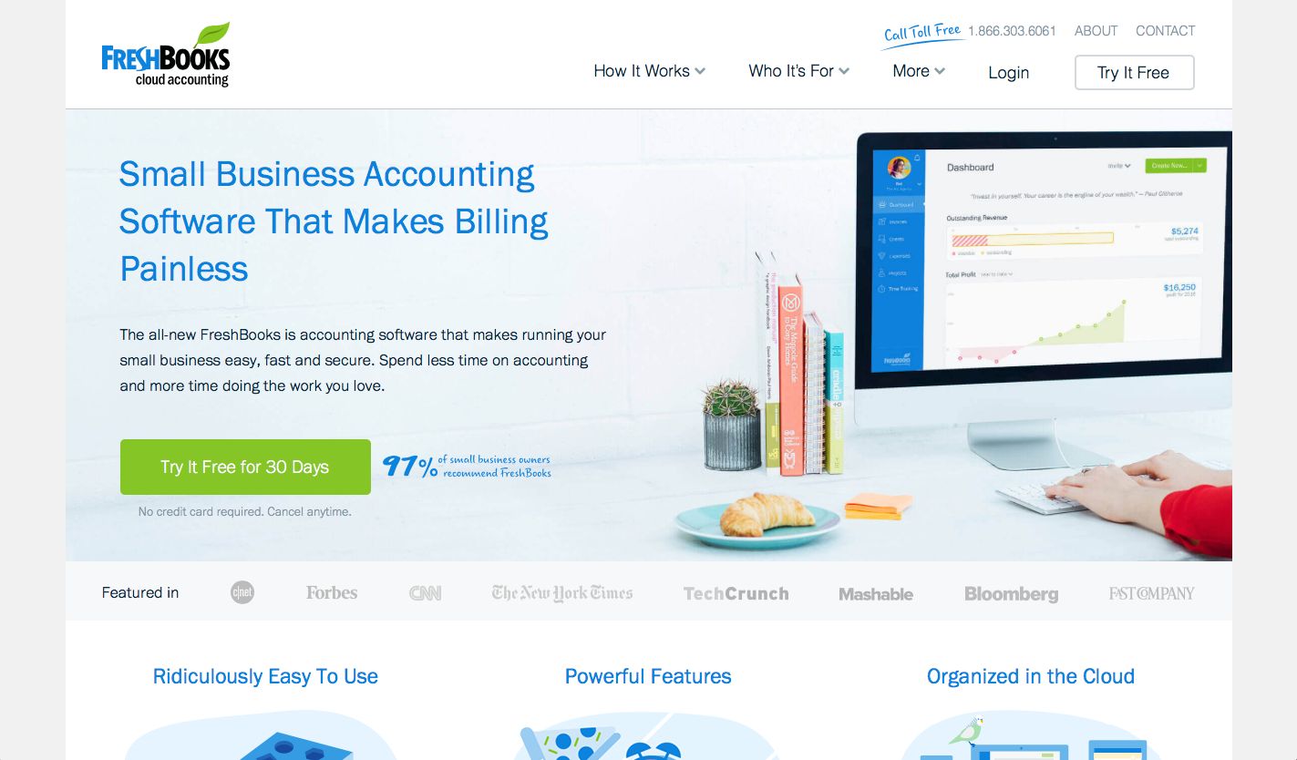 FreshBooks Classic Screenshot