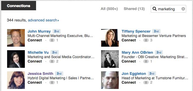 Connect with mentors on LinkedIn