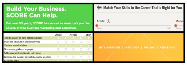 Careeer assessment tools