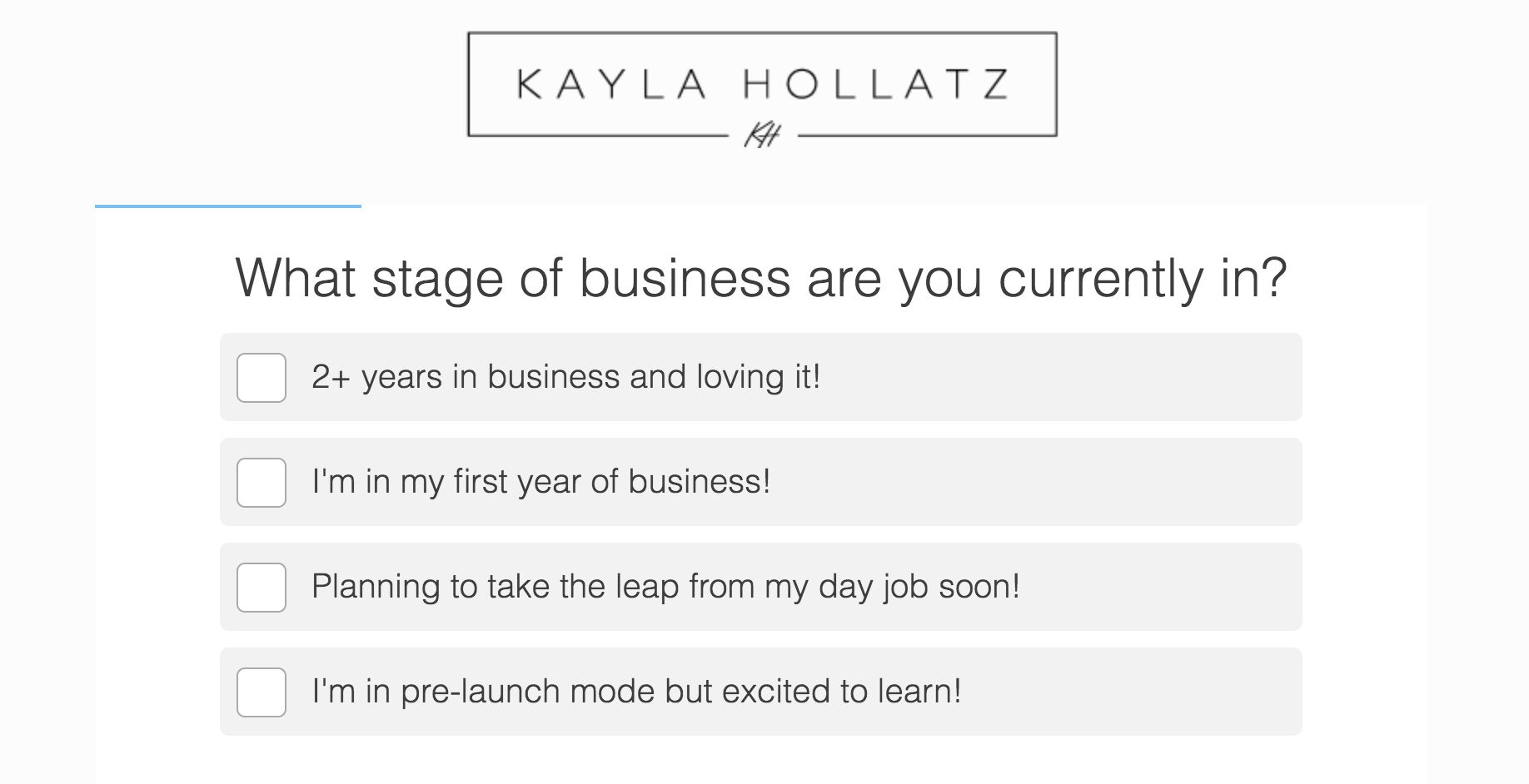 Kayla Hollatz quiz