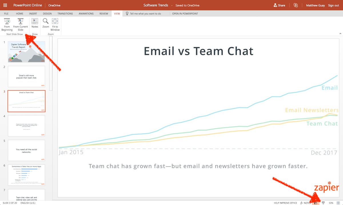 the powerpoint online guide how to make and present slideshows anywhere
