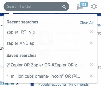 saved searches example