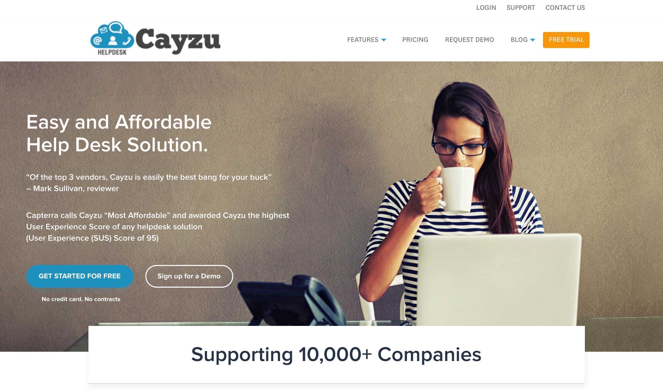 Cayzu home page