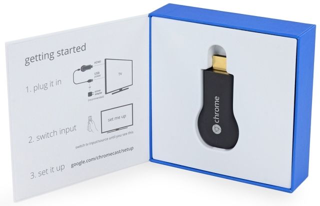Chromecast box