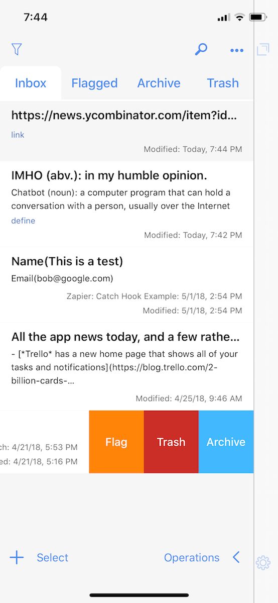 Drafts Inbox