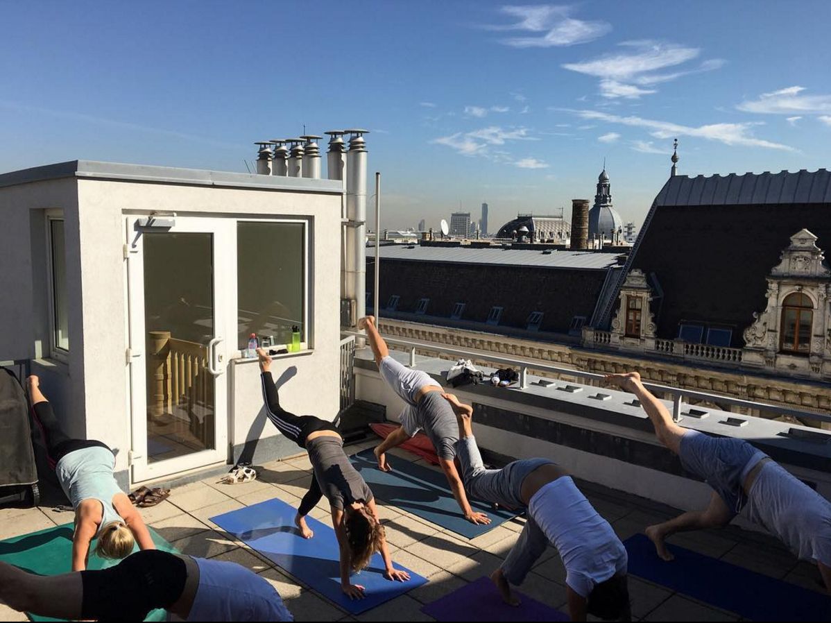 group yoga