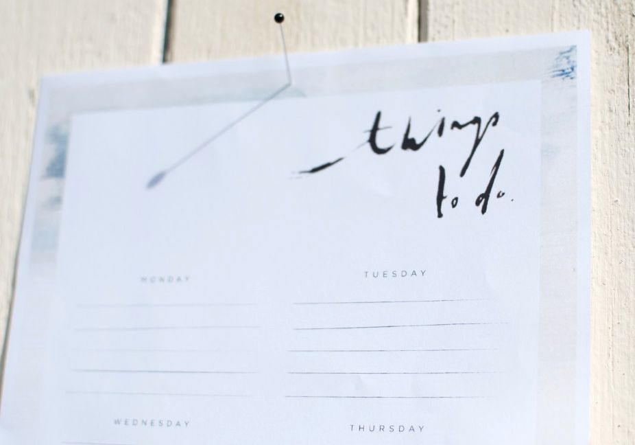 to do list