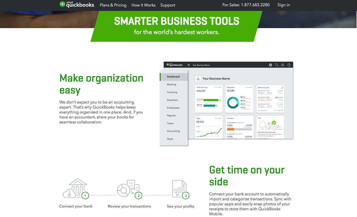 QuickBooks Online Screenshot