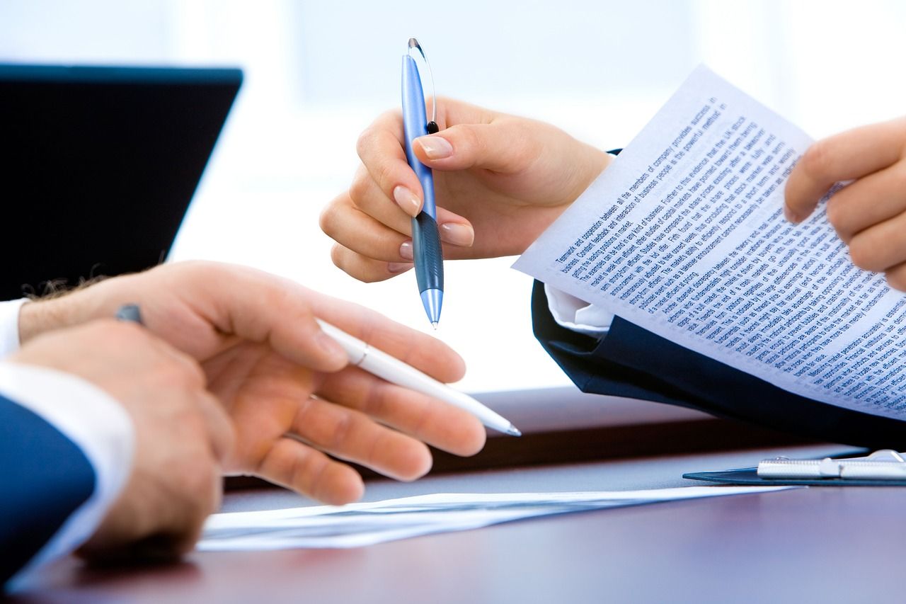 Sign contract