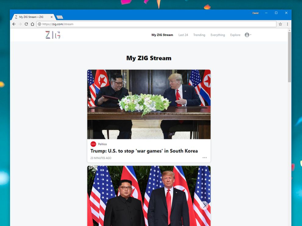 Zig screenshot