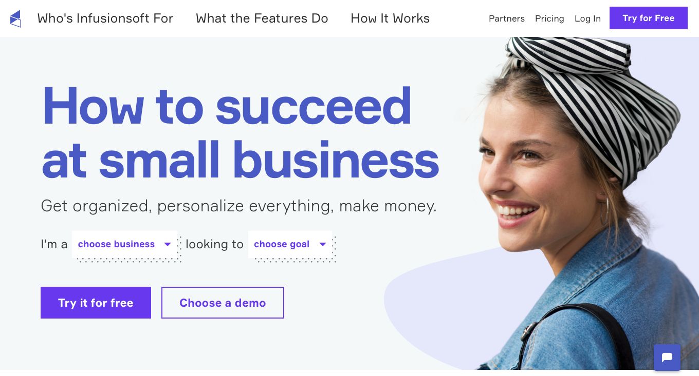 Infusionsoft Screenshot