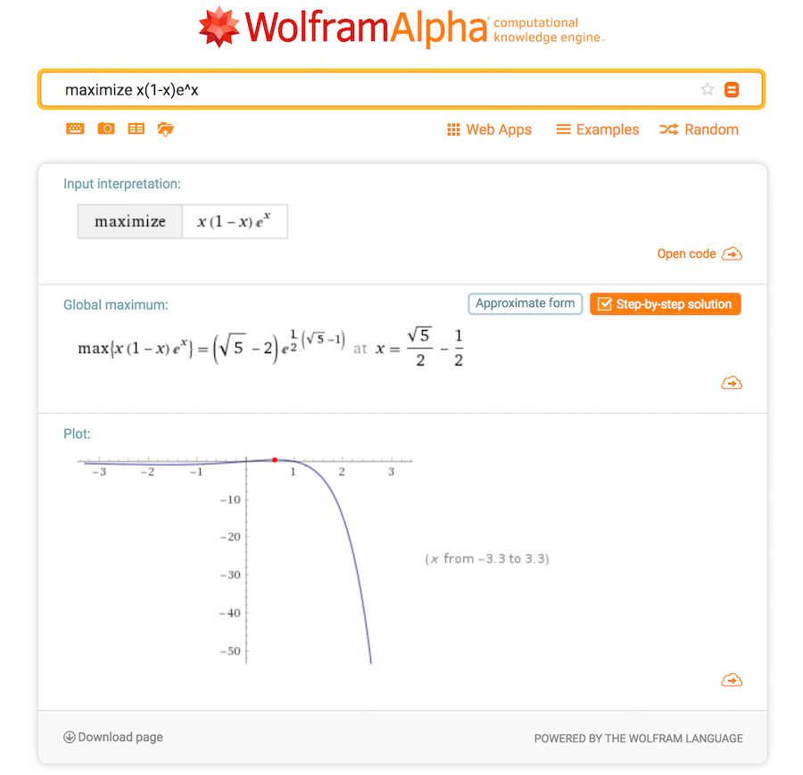 WolframAlpha pictured