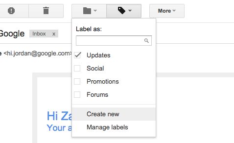 tags drop down