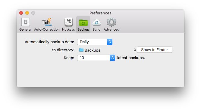 sync settings