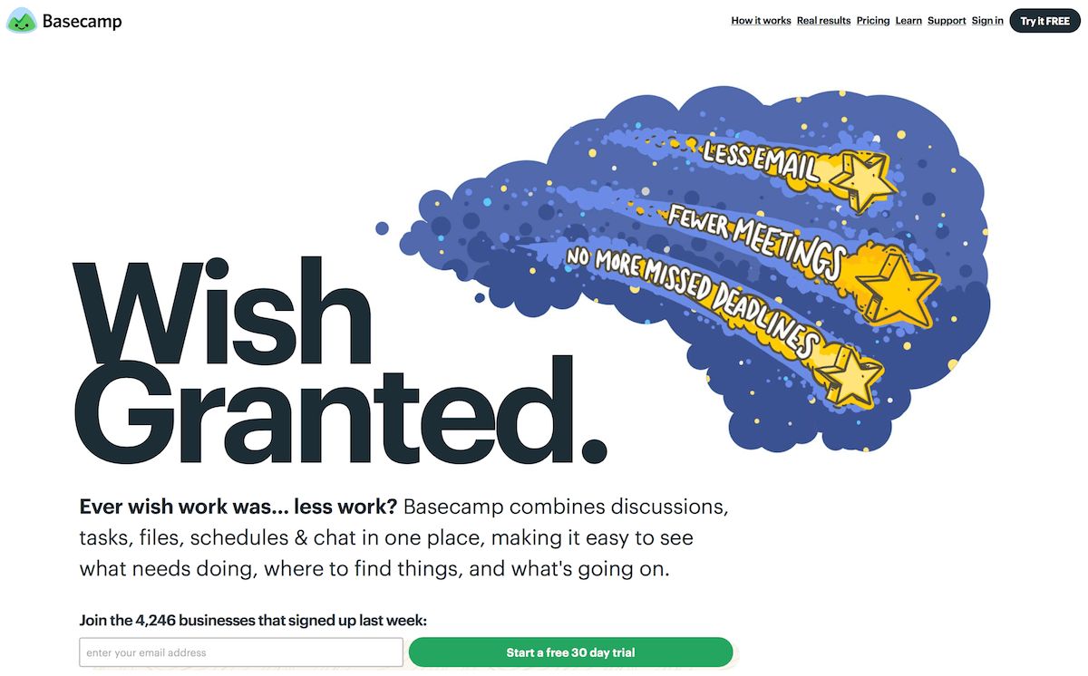 Basecamp 3 Screenshot