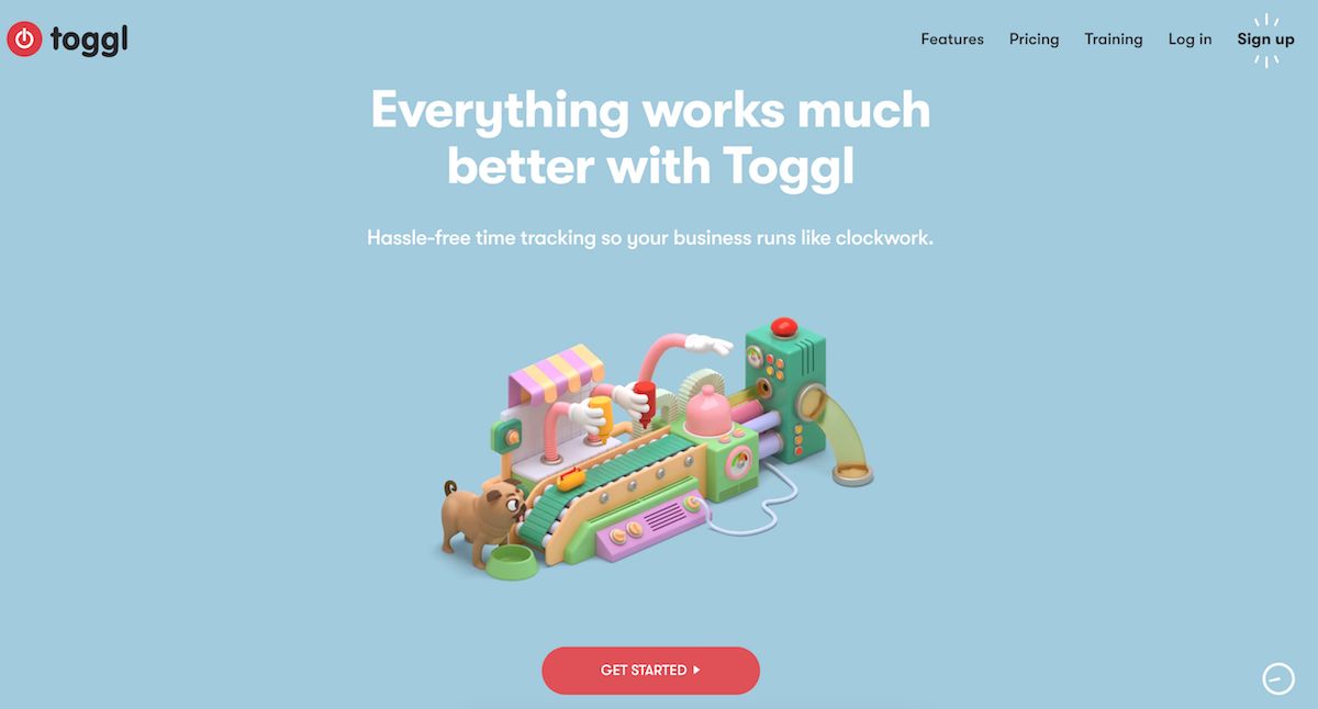 Toggl Screenshot
