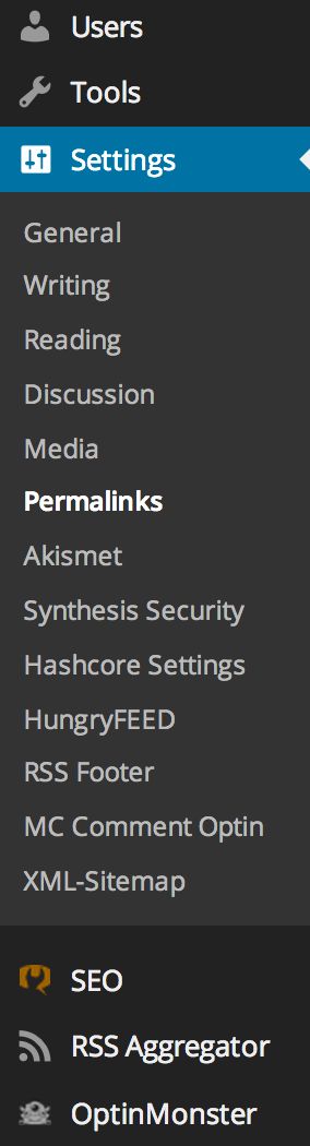 settings