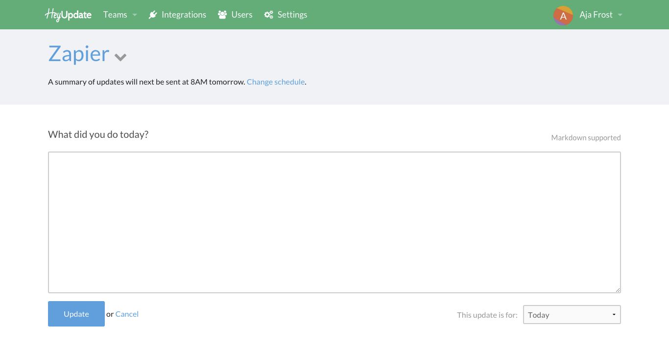 HeyUpdate