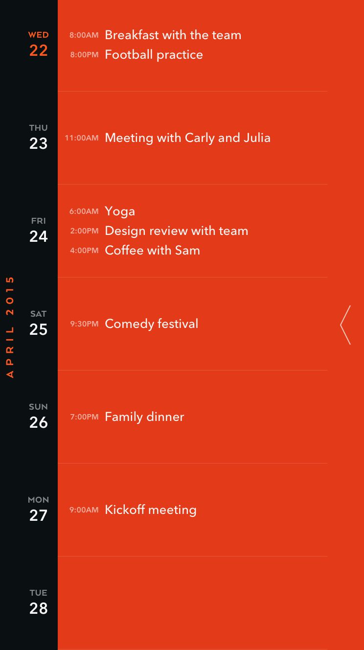Moleskine Timepage