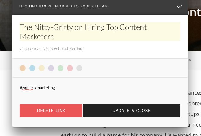 Unmark bookmarklet