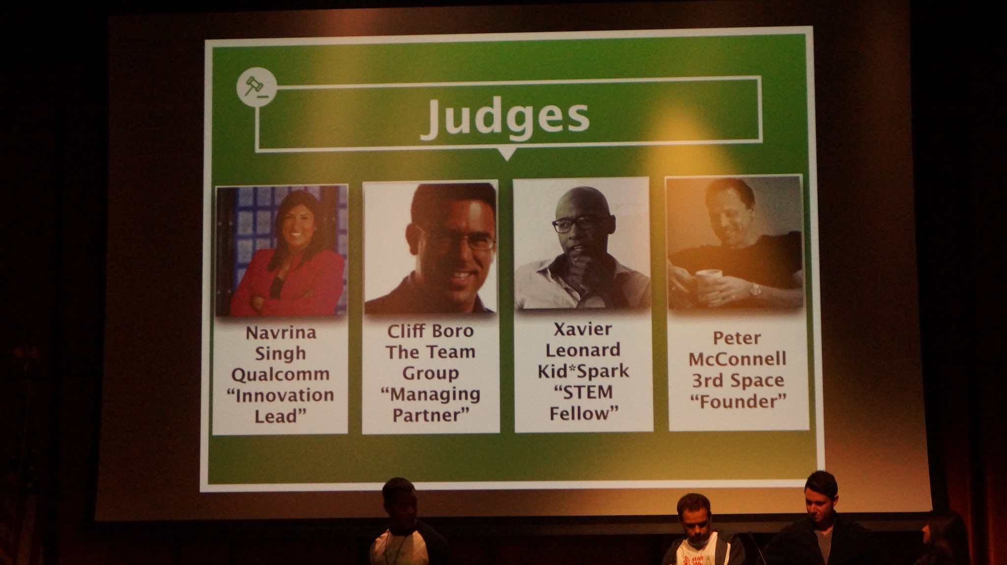 Startup Weekend judges