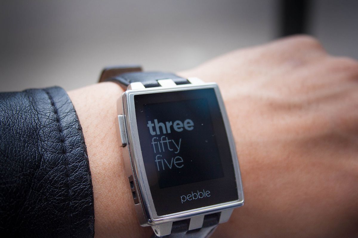 Pebble watch